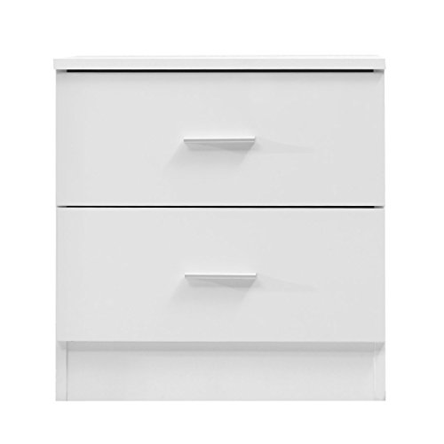 Elegant 3-Piece White Bedroom Furniture Set