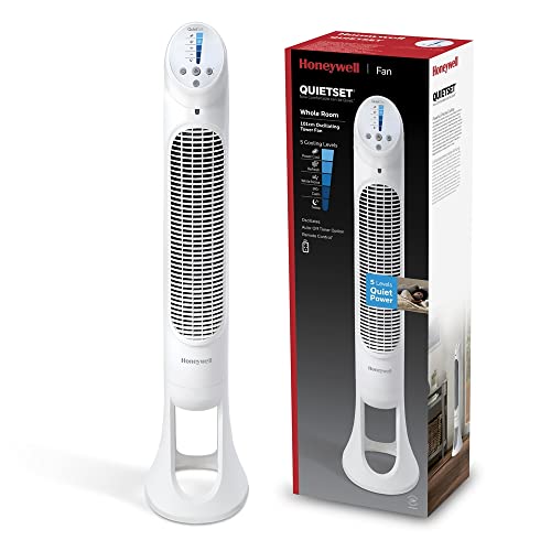 Honeywell QuietSet Oscillating Tower Fan with Timer