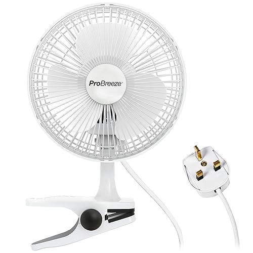 Pro Breeze 6-Inch Clip-On Fan with Strong Airflow