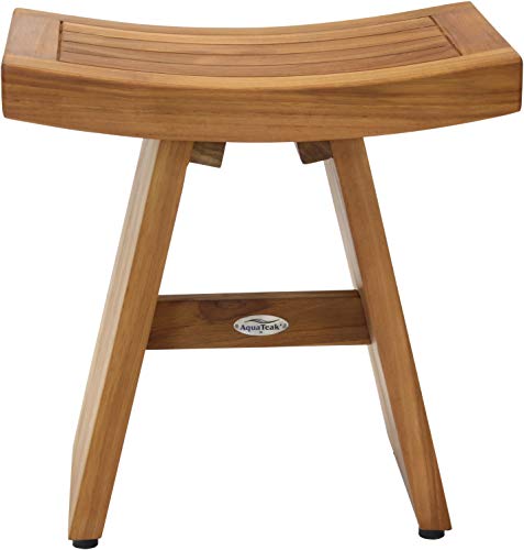 Original 18" Teak Shower Bench for Home Use