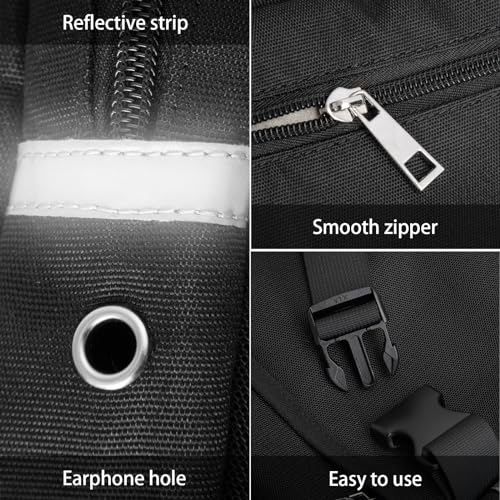 OSOCE Stylish RFID Bumbag for Travel and Hiking