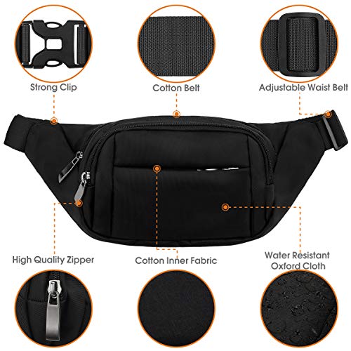 Large Capacity Waterproof Fanny Pack for All