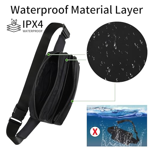 Fashionable Bumbag with Extended Belt for Outdoors