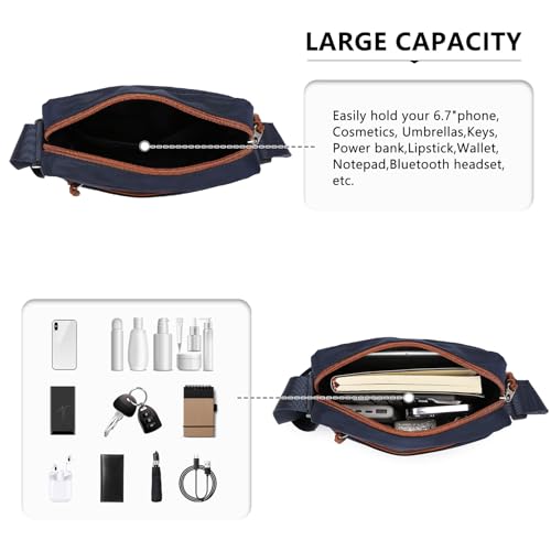 Kono Anime 3-in-1 School Backpack Set - Navy