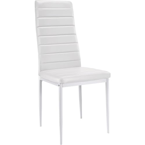 Modern Wooden Dining Table with 4 Chairs Set