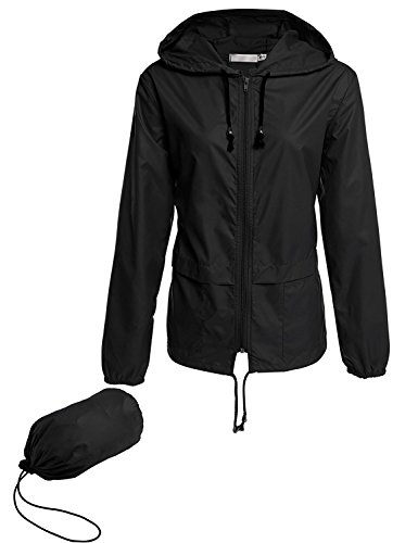 Lomon Packable Waterproof Jacket for Outdoor Activities