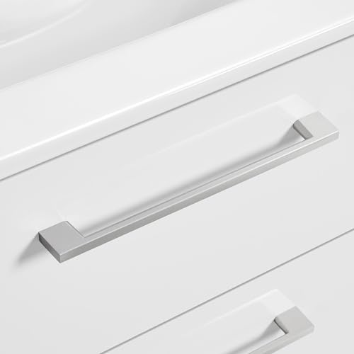 61cm Wall-Mount Bathroom Vanity with Sink and Drawers