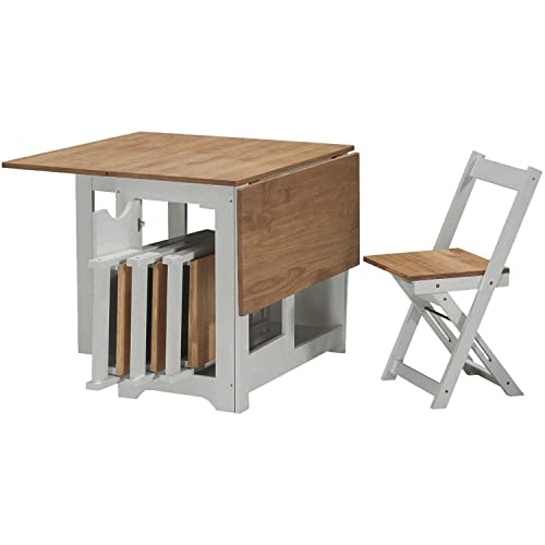 Seconique Santos Grey Butterfly Dining Set