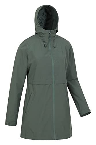 Mountain Warehouse Hilltop Women's Waterproof Jacket - Dark Khaki