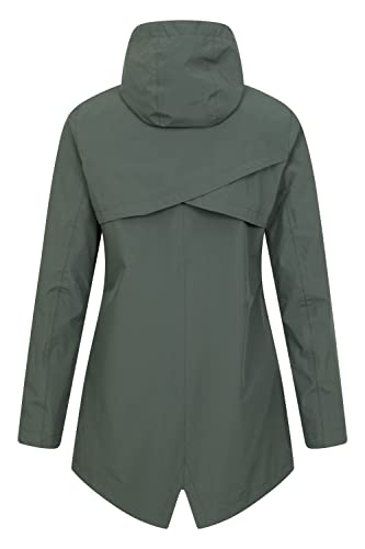Mountain Warehouse Hilltop Women's Waterproof Jacket - Dark Khaki