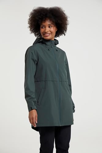 Mountain Warehouse Hilltop Women's Waterproof Jacket - Dark Khaki