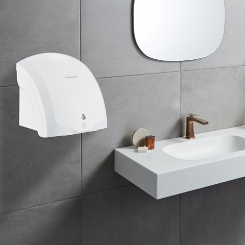 High-Speed Automatic Electric Hand Dryer - White