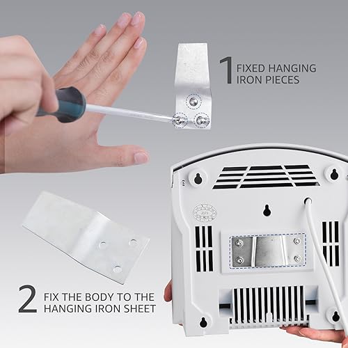High-Speed Automatic Electric Hand Dryer - White
