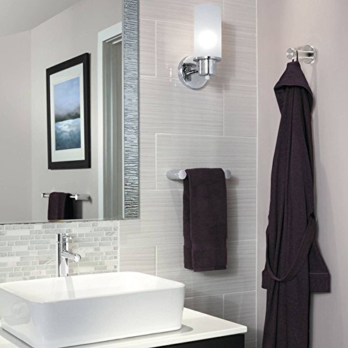 KINDPMA 6pcs Stainless Steel Wall-Mount Hooks
