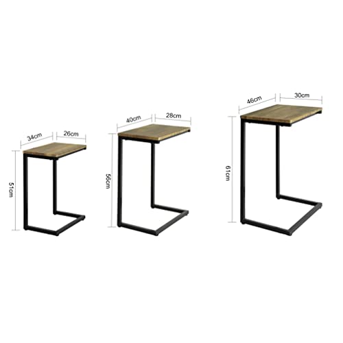 Set of 3 Nesting Coffee Tables for Living Room