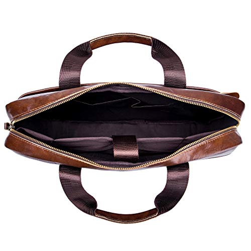 Stylish Leather Messenger Bag for Work and Travel