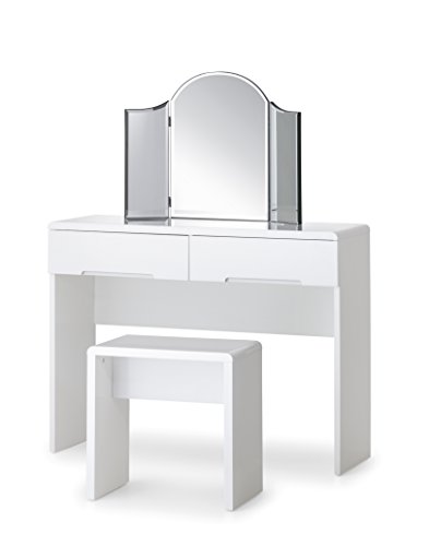 Julian Bowen Manhattan White Dressing Table