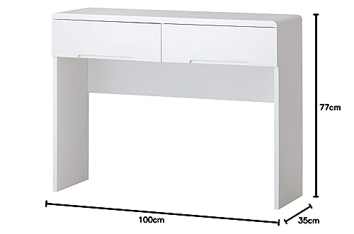 Julian Bowen Manhattan White Dressing Table
