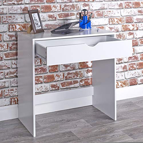 Urbn-Living White Wooden Small Dressing Table