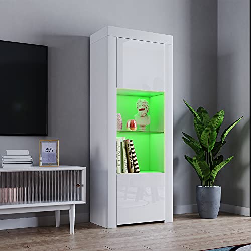 Modern LED Display Cabinet for Living Room
