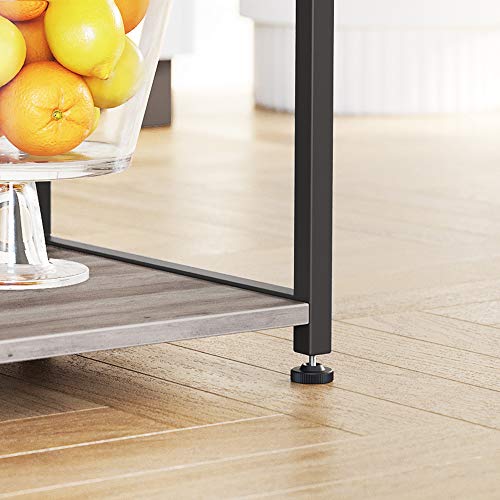 VASAGLE Kitchen Baker's Rack with Shelves & Hooks