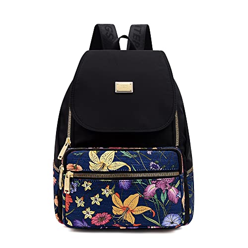 Stylish Water-Repellent Nylon Backpack for Women