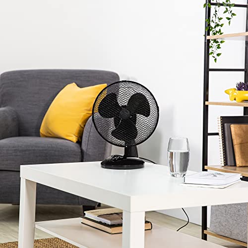 Zanussi Portable Desk Fan with 2 Speed Settings