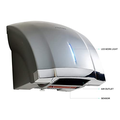 High-Speed Wall-Mounted Hand Dryer for Bathrooms