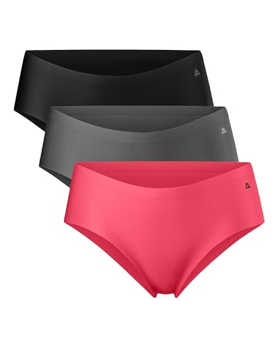 Danish Endurance Women's Invisible Hipster Panties Set
