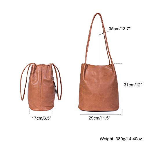 Mabel London Vegan Leather Medium Hobo Shoulder Bag