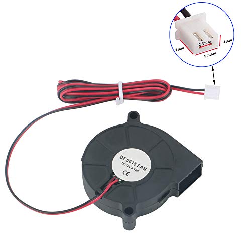 Mini Quiet 12V Brushless Cooling Fan for 3D Printers