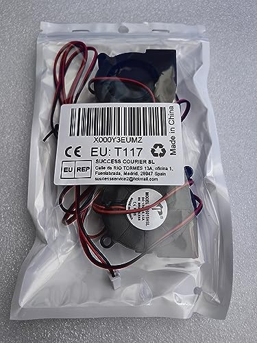 Mini Quiet 12V Brushless Cooling Fan for 3D Printers