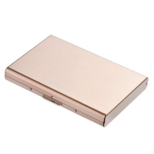 BONSYL® RFID Slim Metal Card Holder - Rose Gold