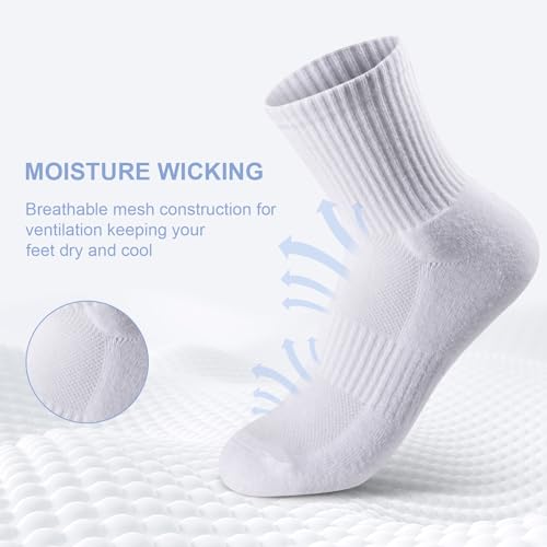 5 Pairs Women's Arch Support Sports Ankle Socks