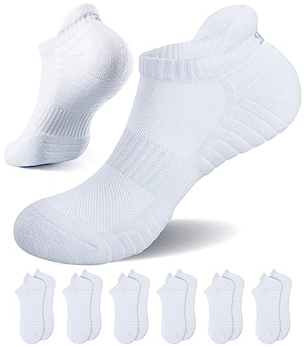 Cushioned Ankle Running Socks for Men and Women