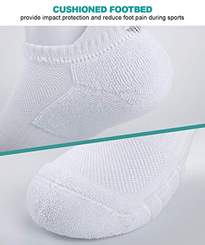 Cuskefy Cotton Cushioned Sports Ankle Socks