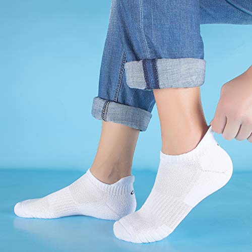 Cuskefy Cotton Cushioned Sports Ankle Socks