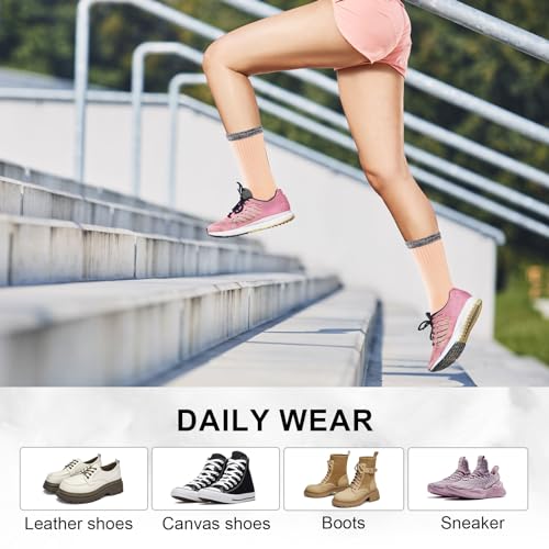 Warm Women's Hiking Socks - 6 Pairs, Cushioned Comfort