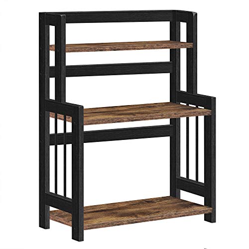 SONGMICS 3-Tier Bamboo Spice Rack Organizer