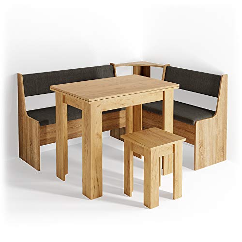 Vicco Roman Corner Bench Set with Table