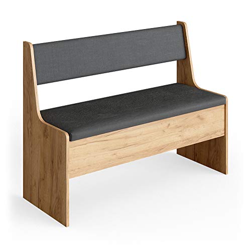 Vicco Roman Corner Dining Bench, Sand/Anthracite
