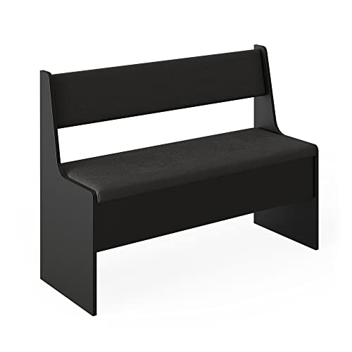 Vicco Black Corner Dining Room Bench, 106.6 cm
