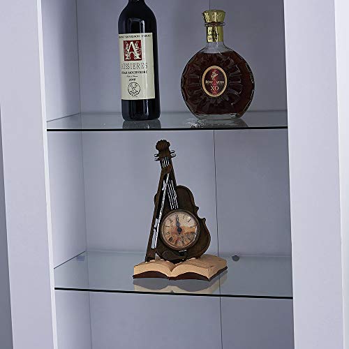 LED Tall Display Cabinet with Glossy White Finish