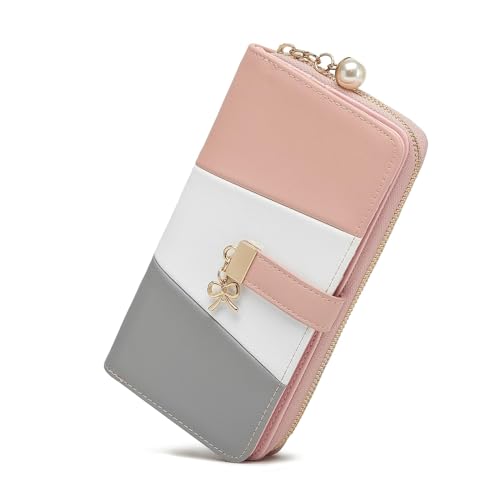 Miss Lulu Tri-Colour Women's Purse with Wallet