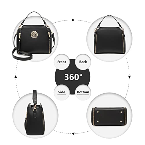 Miss Lulu Women’s Stylish Crossbody Shoulder Handbag