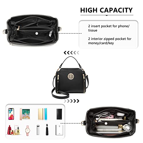 Miss Lulu Women’s Stylish Crossbody Shoulder Handbag