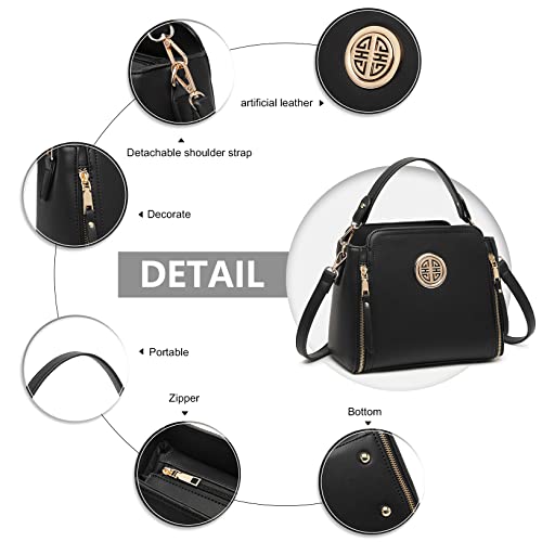 Miss Lulu Women’s Stylish Crossbody Shoulder Handbag
