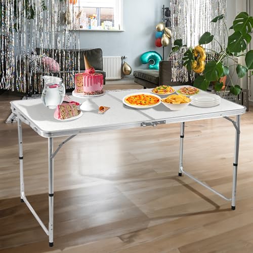 4ft Heavy Duty Folding Table for Events and Dining
