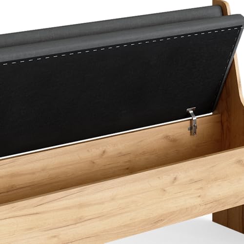 Vicco Roman Corner Bench, Sand/Anthracite, 136 cm