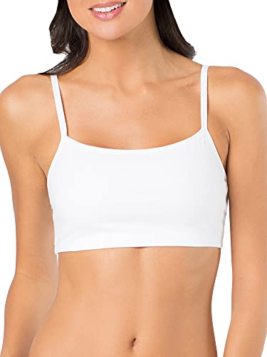 Fruit of the Loom Women's Spaghetti Strap Sports Bra 4-Pack